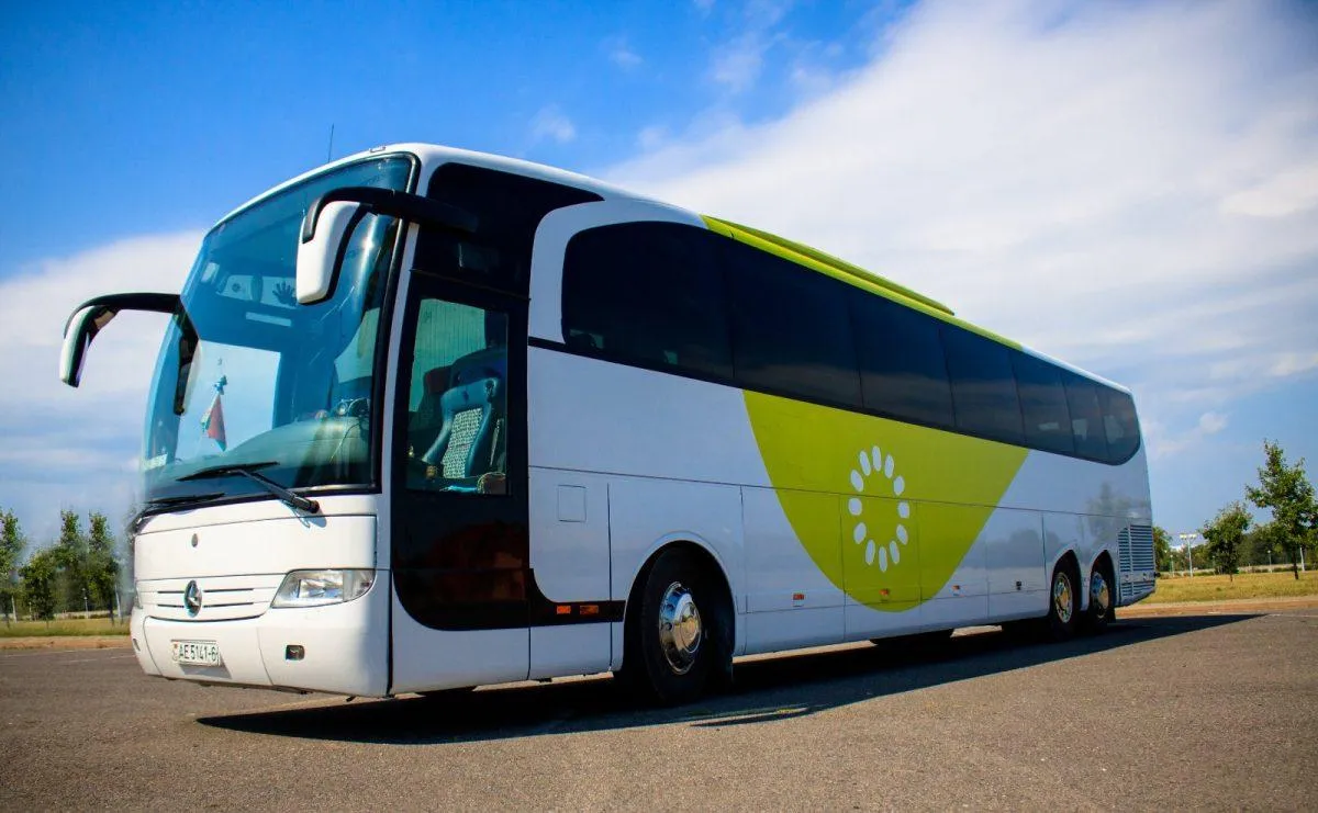 Аренда автобуса Mercedes Мерседес Travego Травего в Минске, Бобруйске, Могилеве