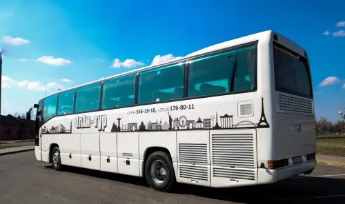 Аренда автобуса Mercedes Мерседес 0404 в Минске, Бобруйске, Могилеве
